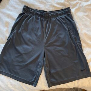 Nike Men's Dark Gray Dri-fit Athletic Shorts